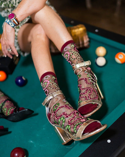 Serpentine - Chaussettes transparentes