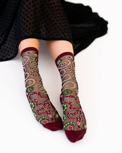 Serpentine - Chaussettes transparentes
