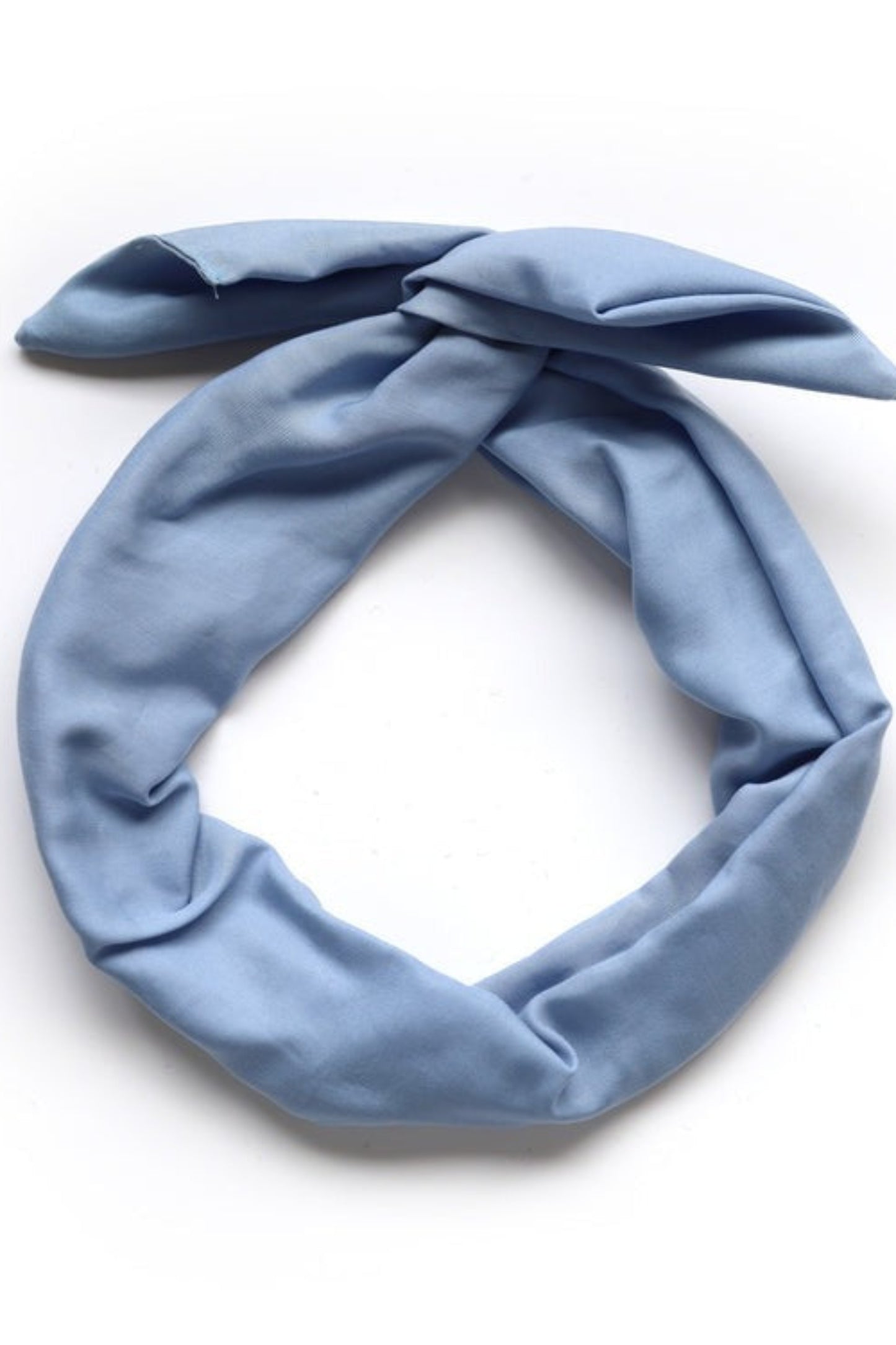 Torsadé uni Bandeau en tissu avec tige en métal – Confort et style modulable