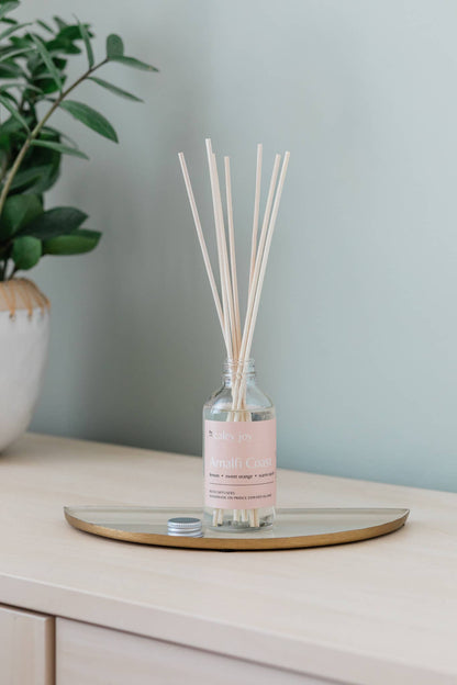 Côte amalfitaine – Diffuseur à roseaux parfum linge frais longue durée