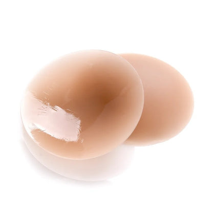 Cache-tétons waterproof en teinte moyenne, réutilisables et confortables pour un effet seconde peau