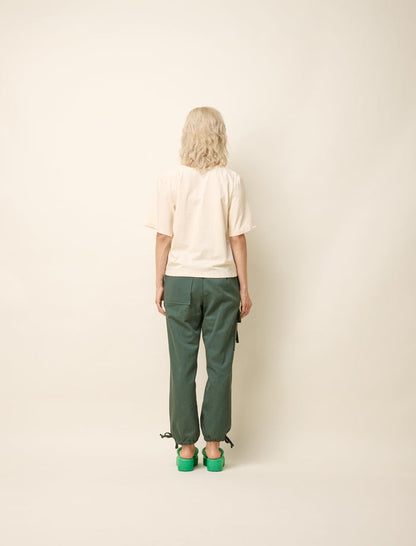 Andreaz Baige - T-shirt en coton/chanvre chic
