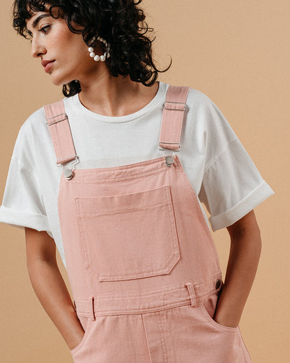 Aria Rose - Salopette pantalon en coton