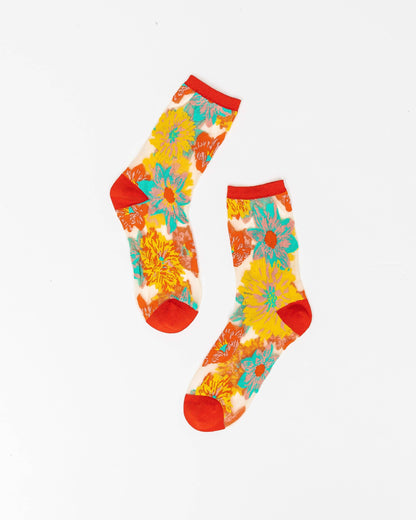 Art Deco - Chaussettes transparentes résistantes ultra tendances