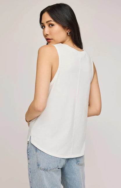 Gisele Blanc Camisole en Coton