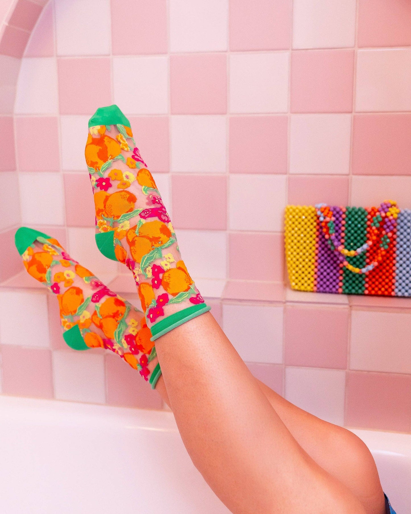 Orangeade - Chaussettes transparentes résistantes ultra tendances