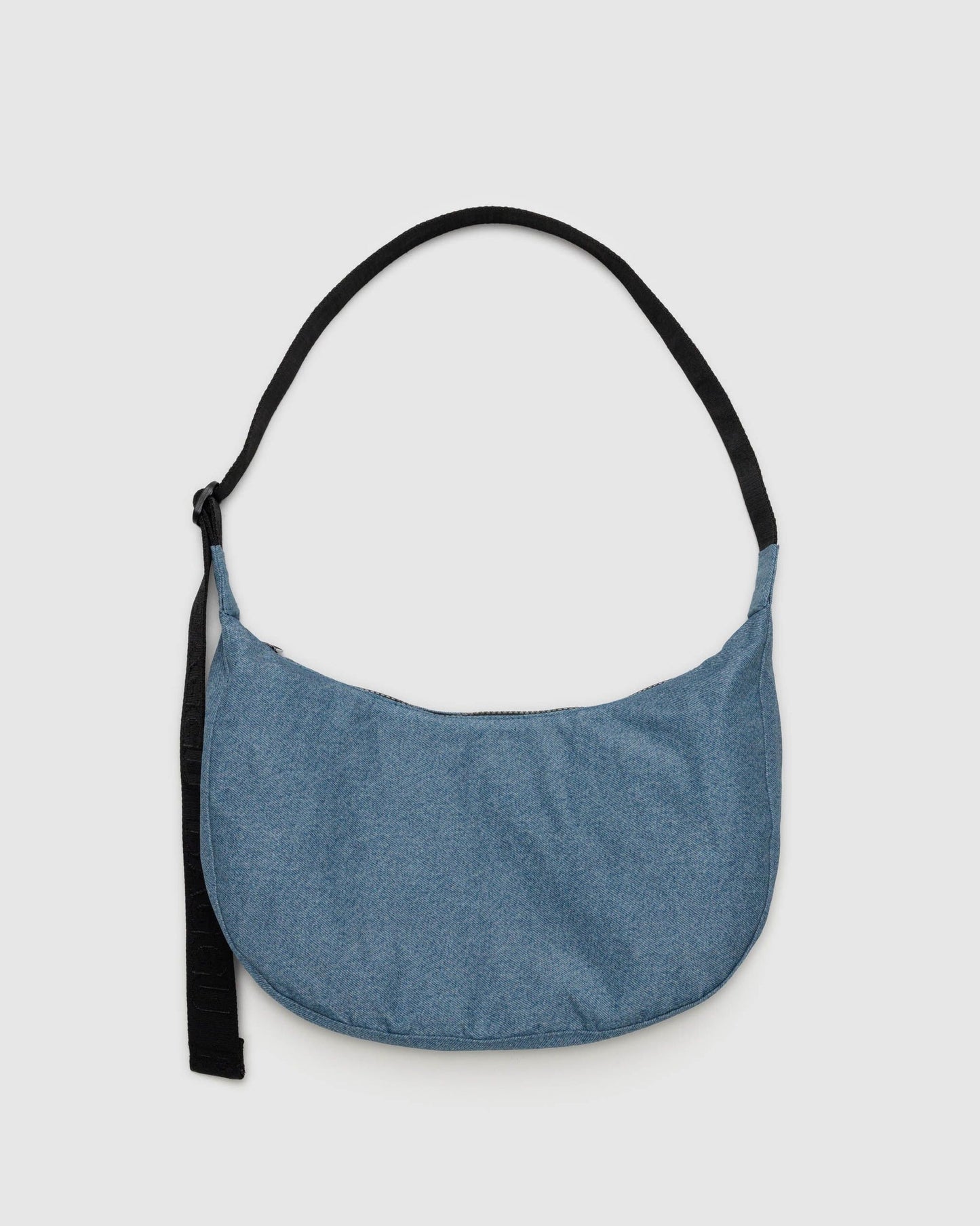 Crescent Medium Digital Denim Sac