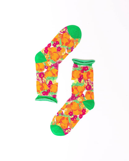 Orangeade - Chaussettes transparentes résistantes ultra tendances