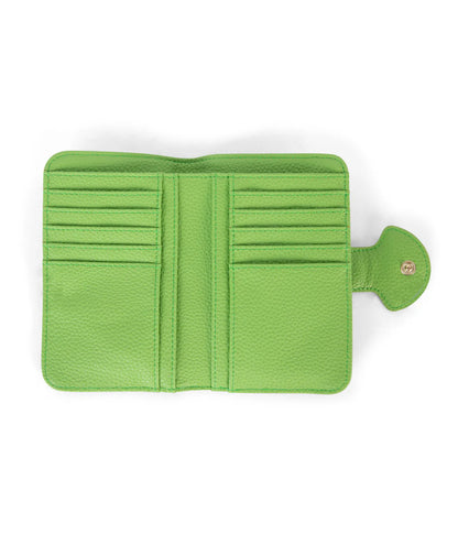 Float Menthe Petit Portefeuille Compact Élégant