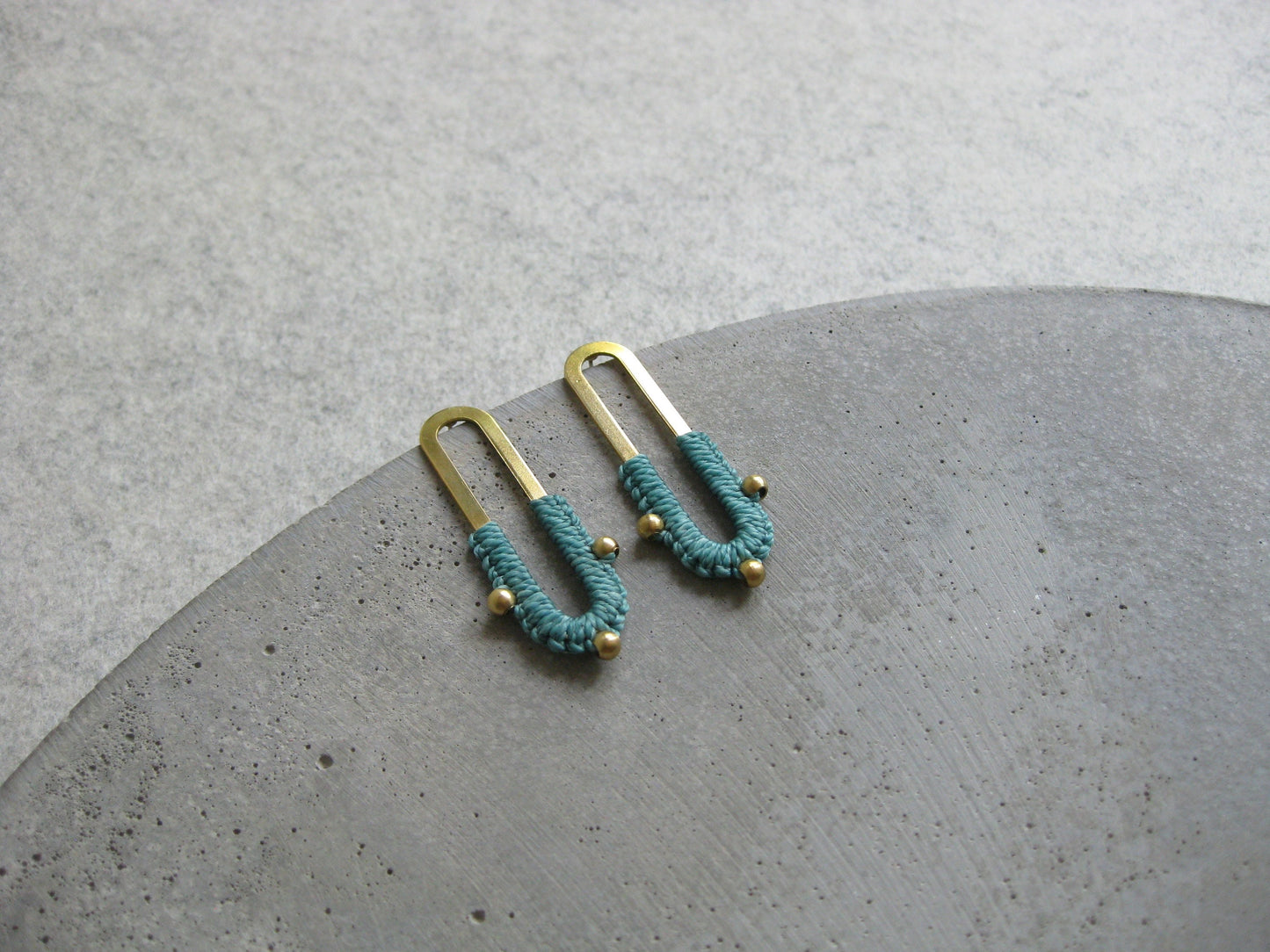 Nyx Turquoise Boucles d'oreilles