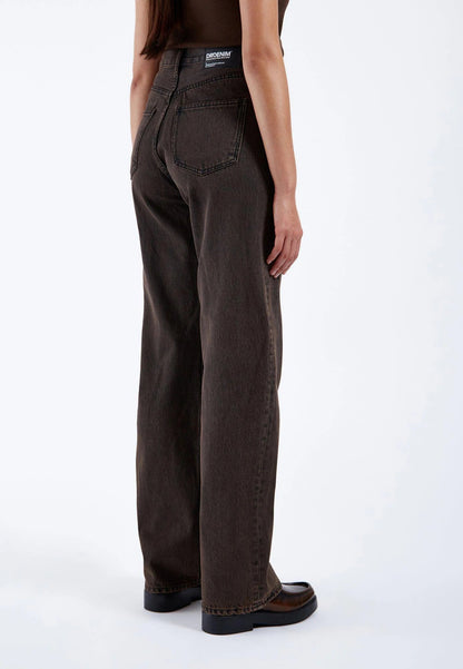 Pantalon coupe droite avec poches arrière