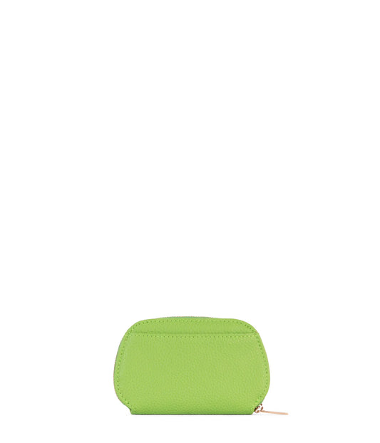 Nadya Menthe Portefeuille Compact avec Fermeture Éclair
