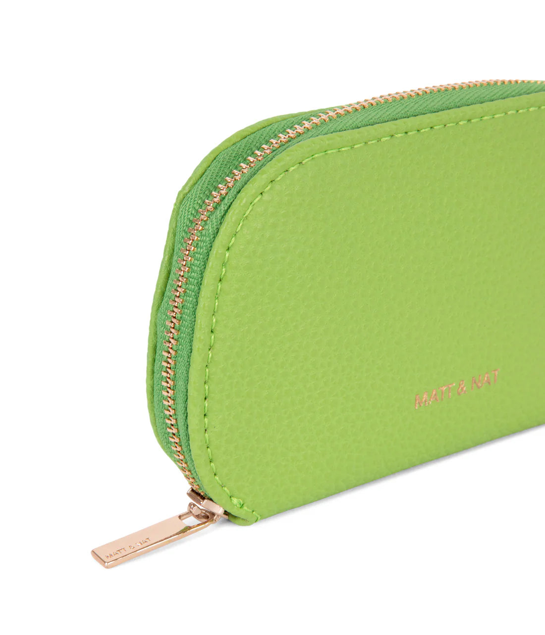 Nadya Menthe Portefeuille Compact avec Fermeture Éclair