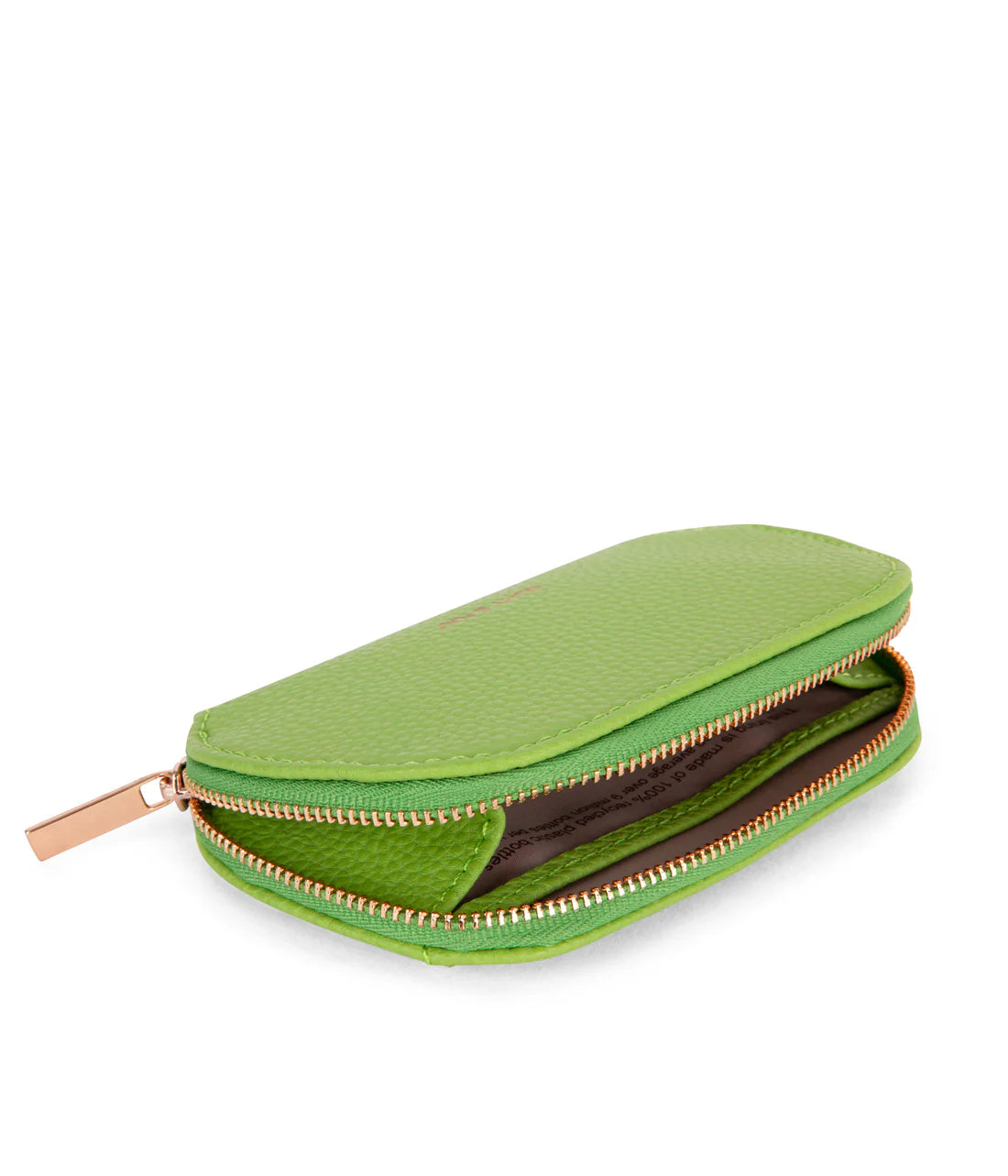 Nadya Menthe Portefeuille Compact avec Fermeture Éclair
