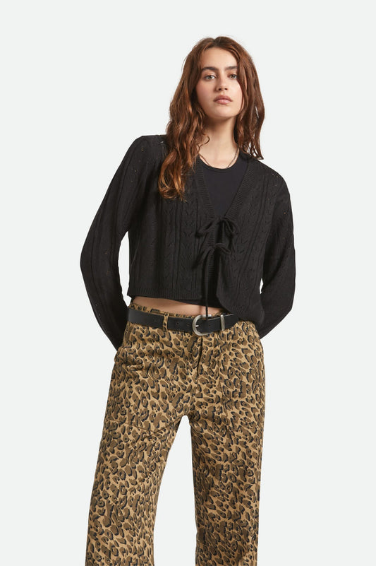 Tilda Noir Cardigan