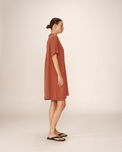 Paquita Terracotta Robe