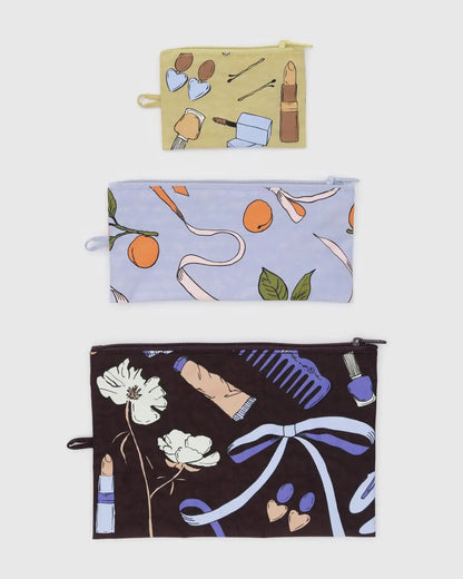 Flat Préparez-vous Avec Moi Pochette Pochette de rangement