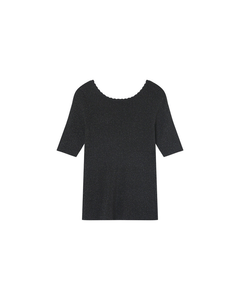 Lisalou Noir T-Shirt