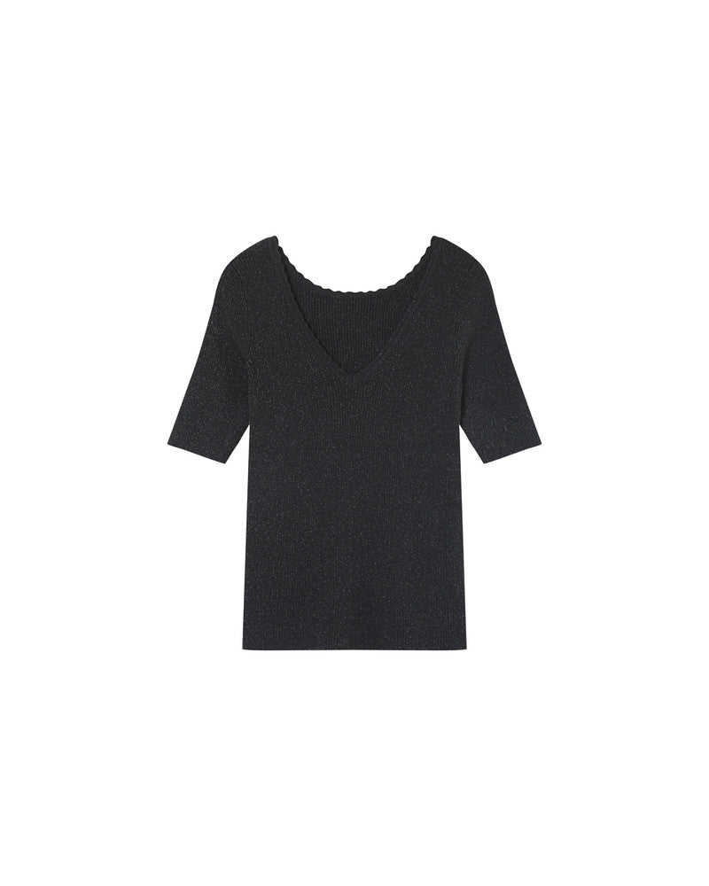 Lisalou Noir T-Shirt