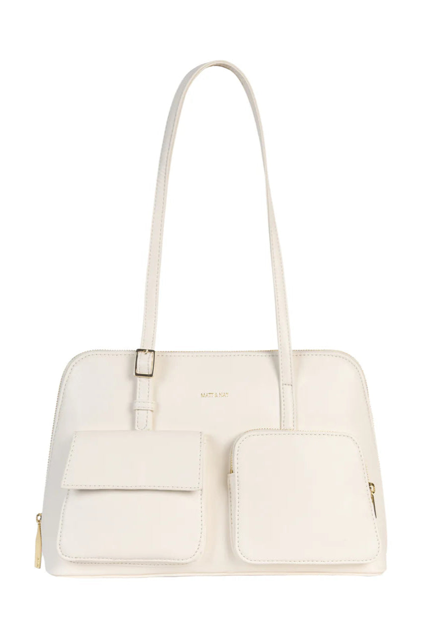 Sac à main Imena nuage vue de face avec poches extérieures