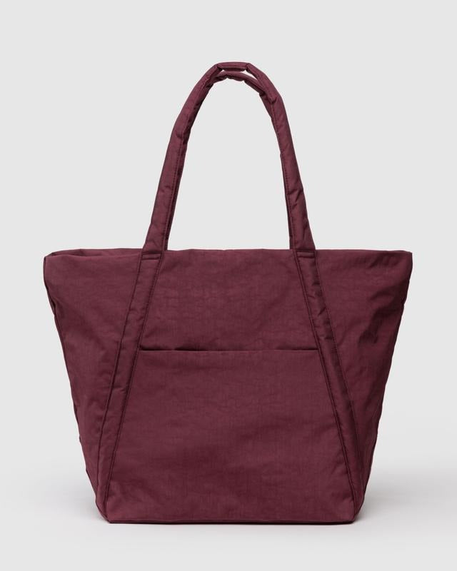 Sac de voyage Cloud couleur Acajou, vue de face avec anses