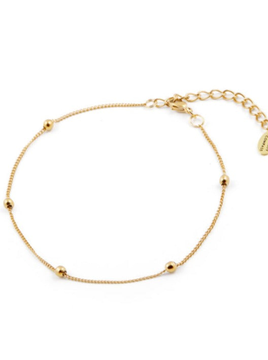 Darling Or Bracelet de cheville
