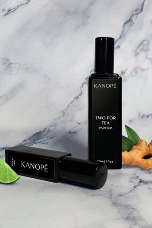 Parfum Two For Tea avec gingembre et citron vert – notes fraiches et epicees