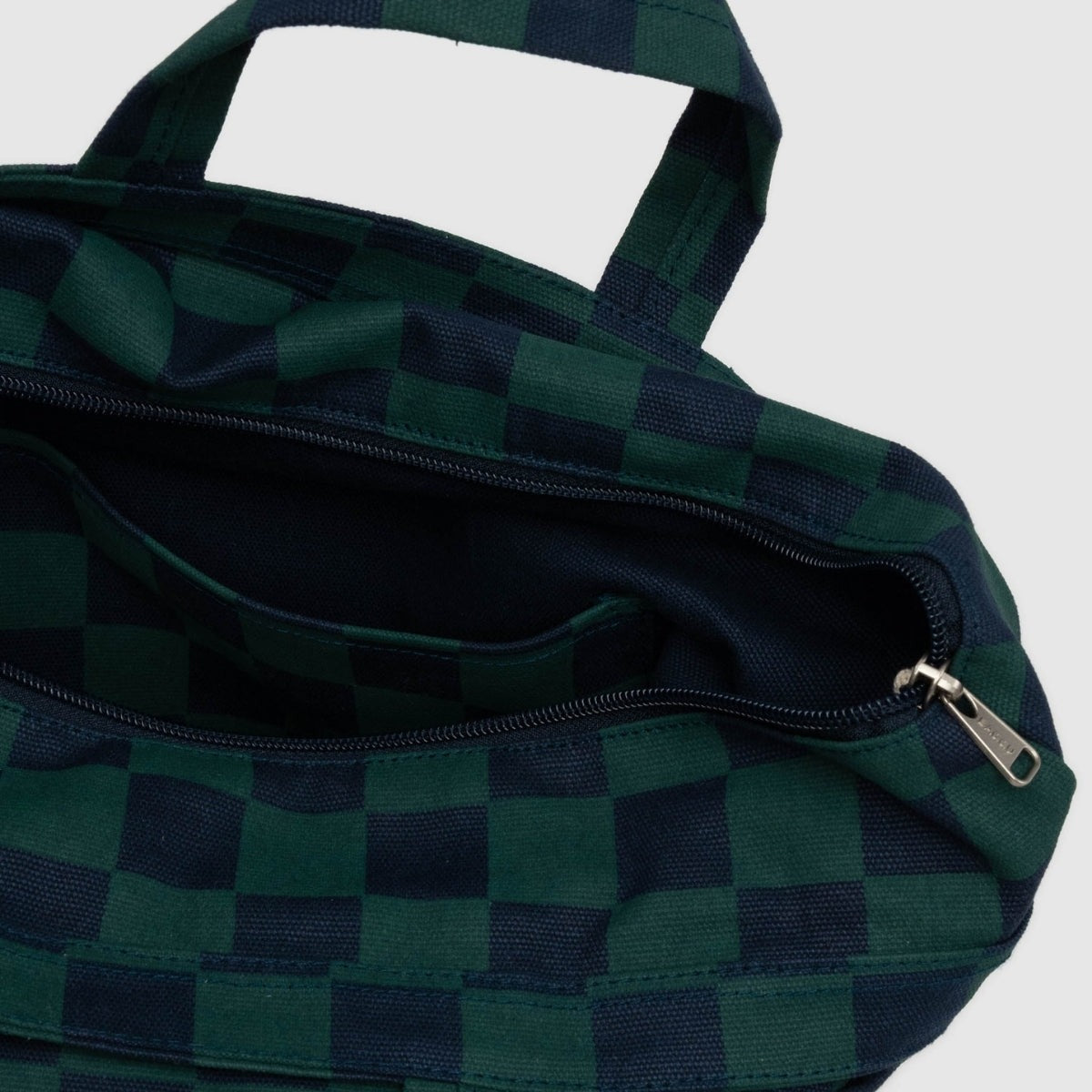 Duck ZIP horizontal Damier Vert Sac