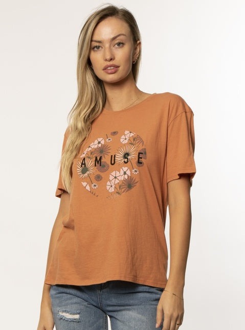 Musing Bloom Gingembre T-shirt